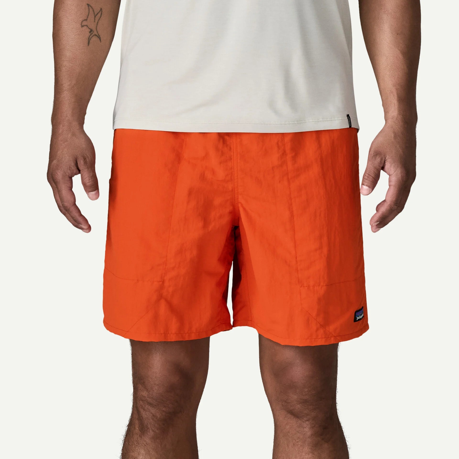 Patagonia miesten shortsit M's Baggies Longs - 7 in., Punainen