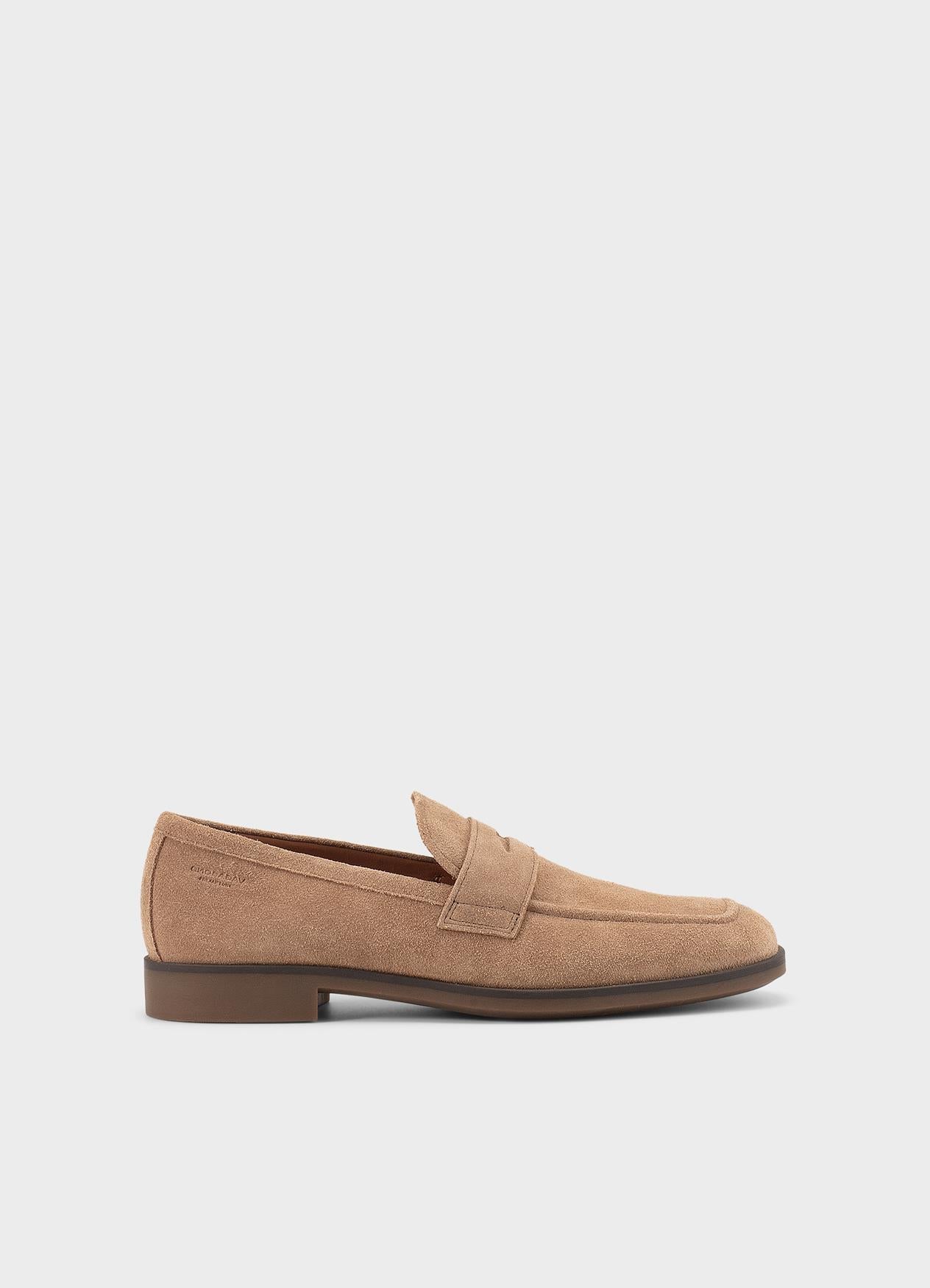 Vagabond miesten loaferit Troy Suede Loafer, vaalea beige