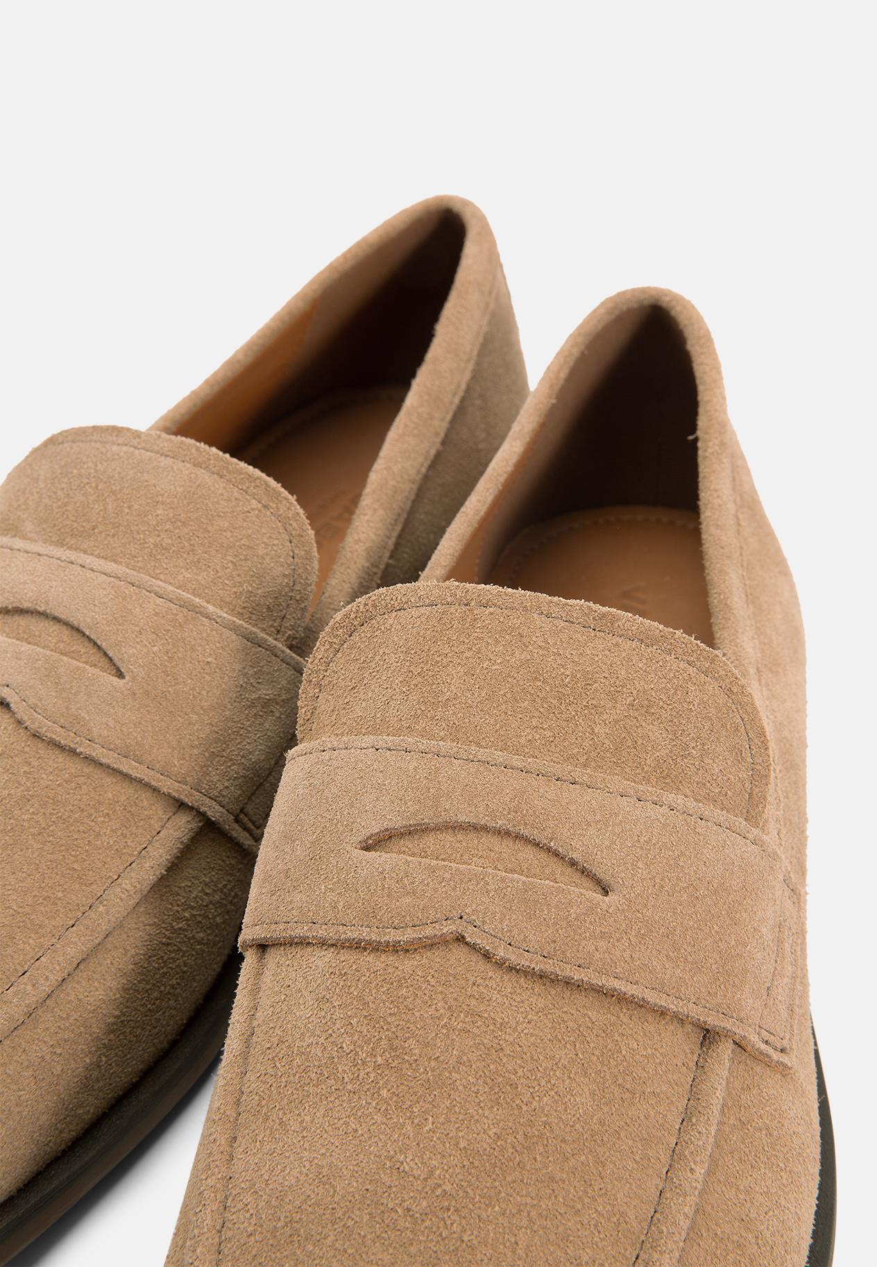 Vagabond miesten loaferit Troy Suede Loafer, vaalea beige