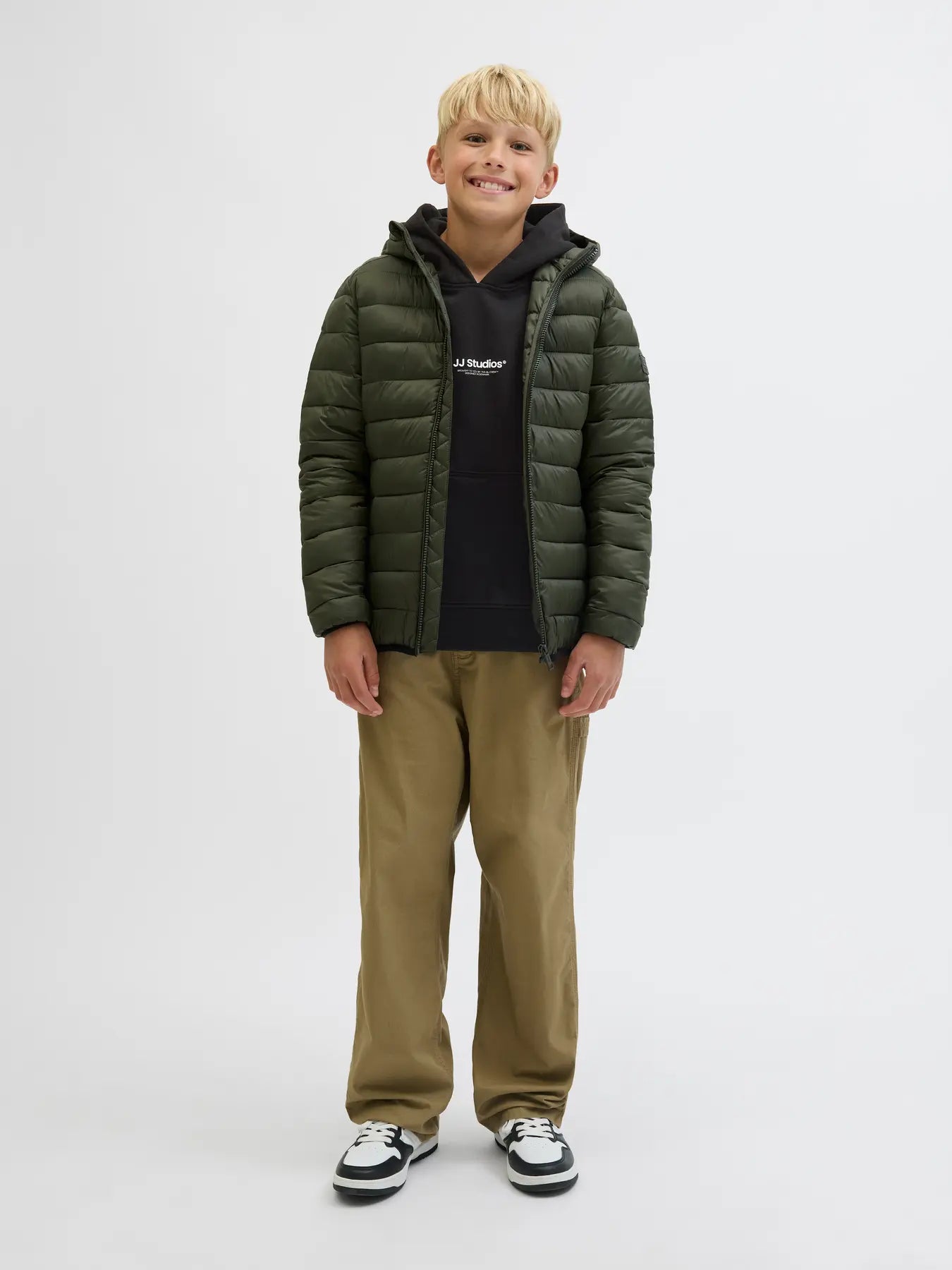 Jack and Jones Junior lasten huppari Soho, musta