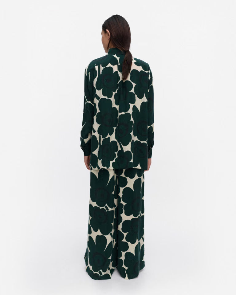 Marimekko naisten paitapusero Järki Unikko, vihreä