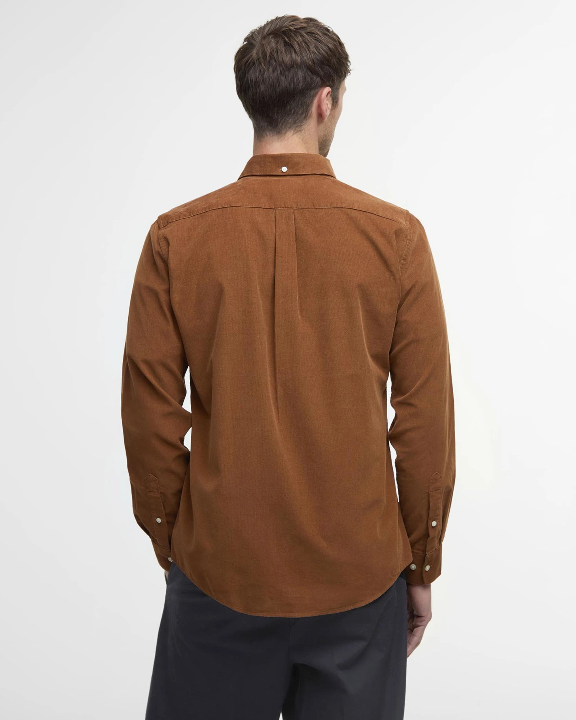 Barbour Ramsey Tailored Cord Shirt KONJAKINRUSKEA
