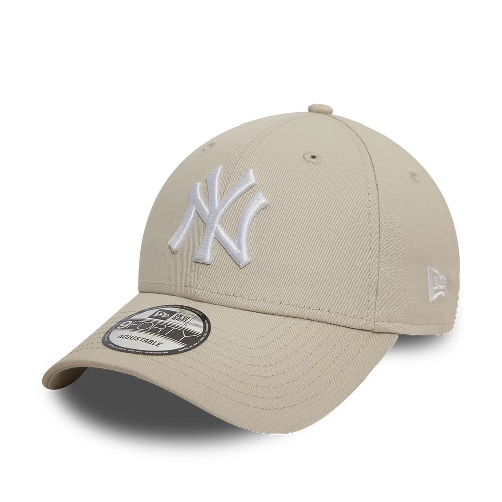 New Era miesten lippis League Essential 9Forty, vaalea beige