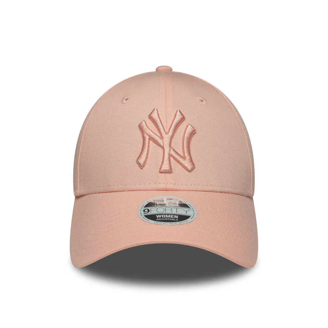 New Era naisten lippis League Essential 9FORTY NY, vaaleanpunainen