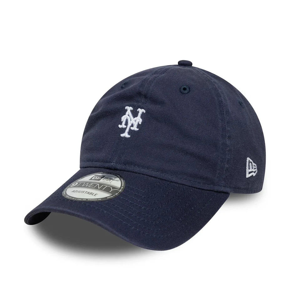 New Era unisex lippis MINI WASHED 9TWENTY® NEW YORK METS, tummansininen