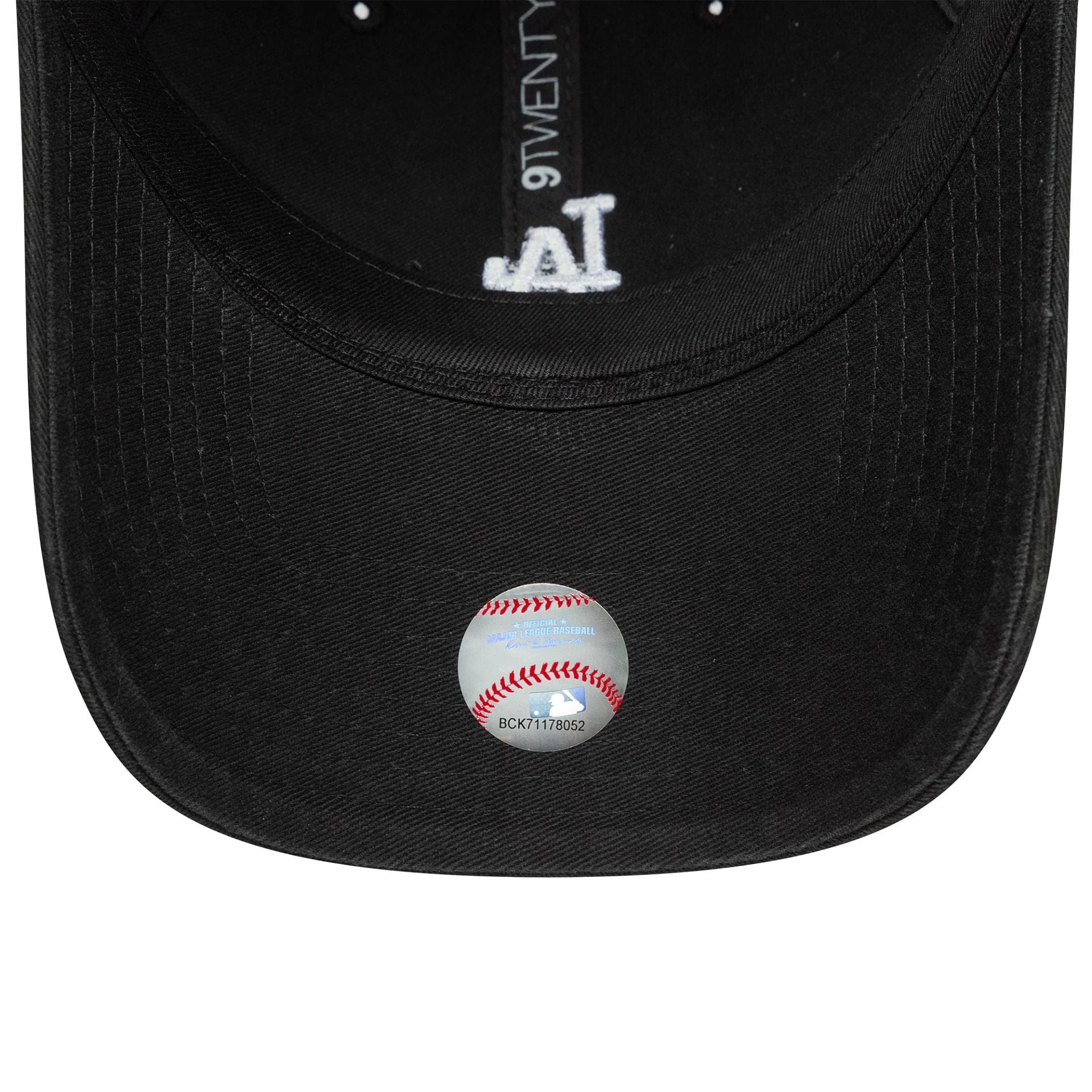 New Era unisex lippis MINI WASHED 9TWENTY® LOS ANGELES DODGERS, musta