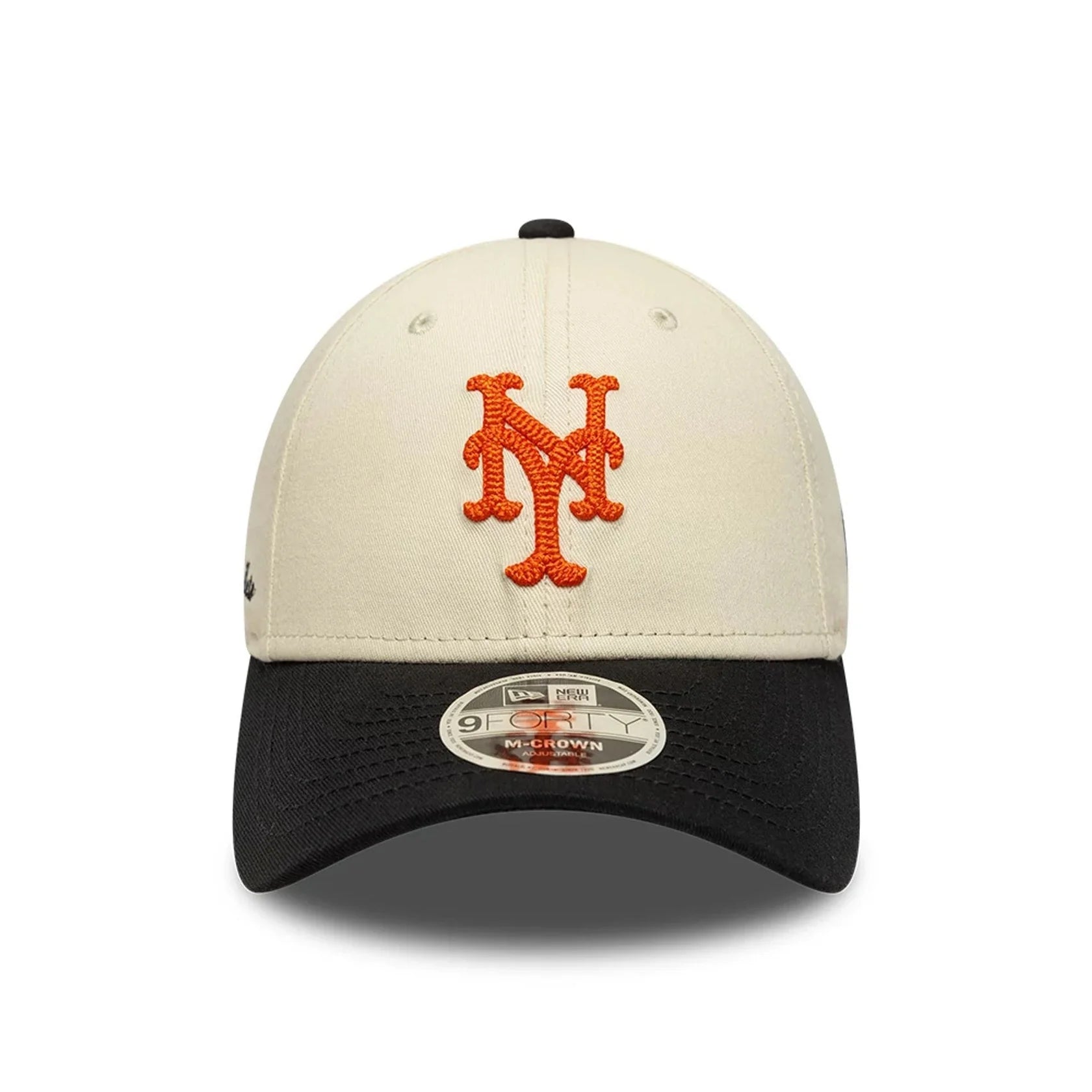 New Era miesten lippis Side Script 9Forty Mc New York Mets, musta
