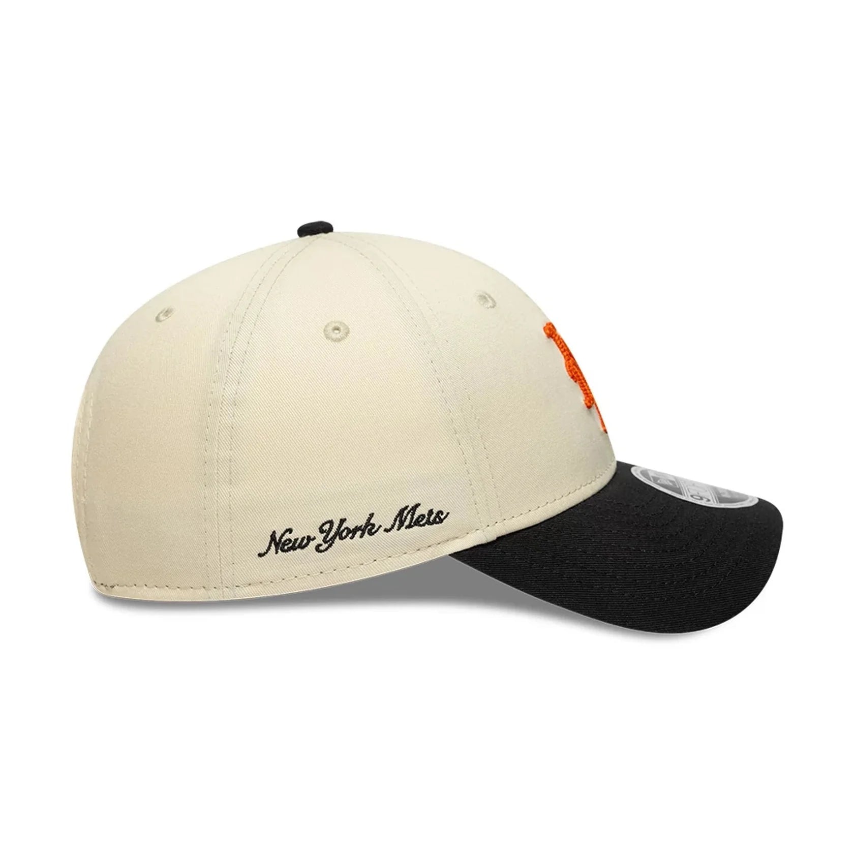 New Era miesten lippis Side Script 9Forty Mc New York Mets, musta