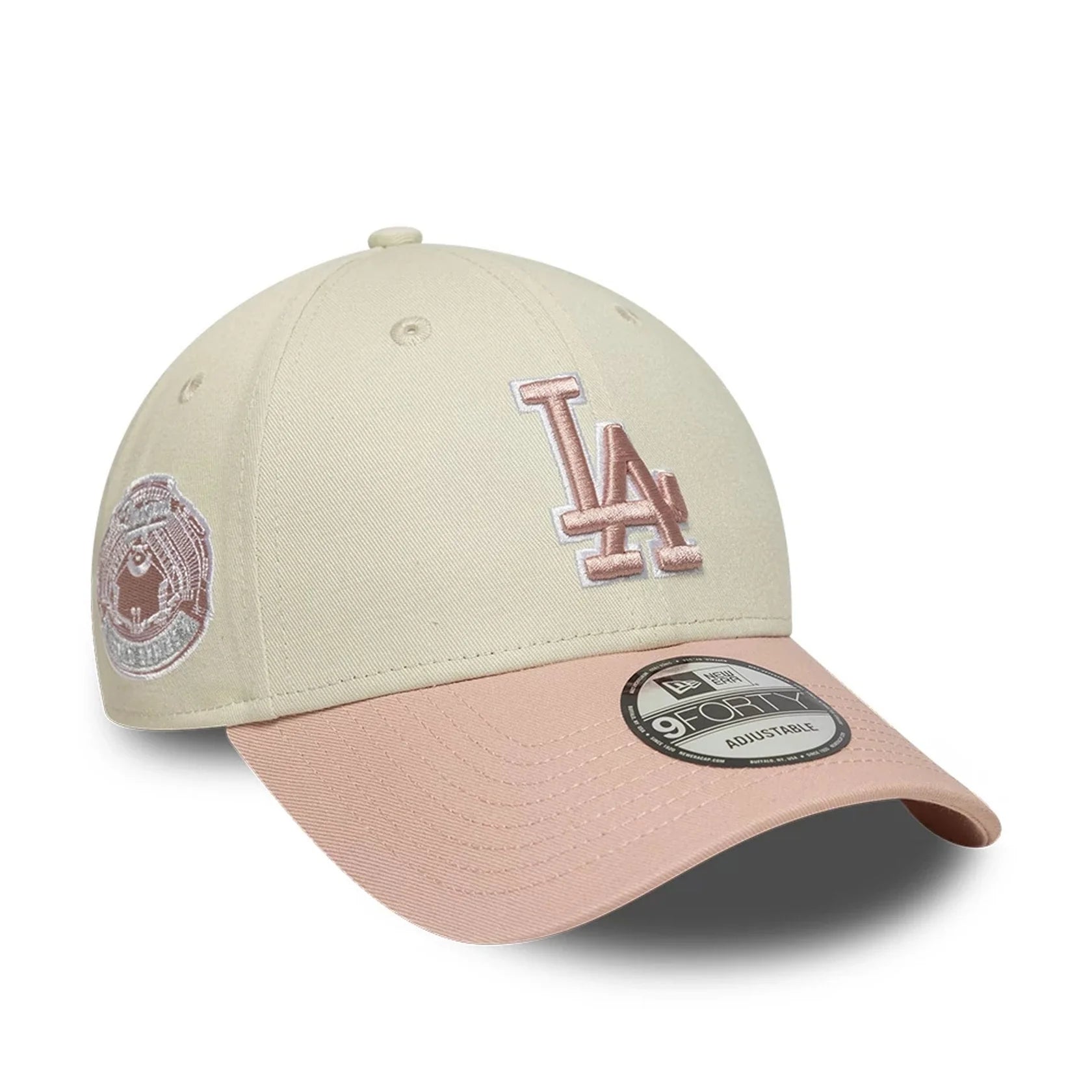 New Era naisten lippis World Series Patch 9Forty Neyyanco, vaaleanpunainen