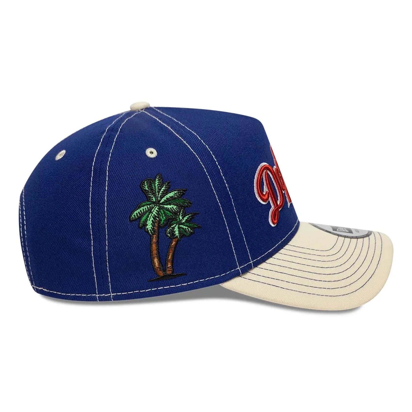 New Era miesten lippis City Icon E-Frame Los Angeles Dodgers, tummansininen