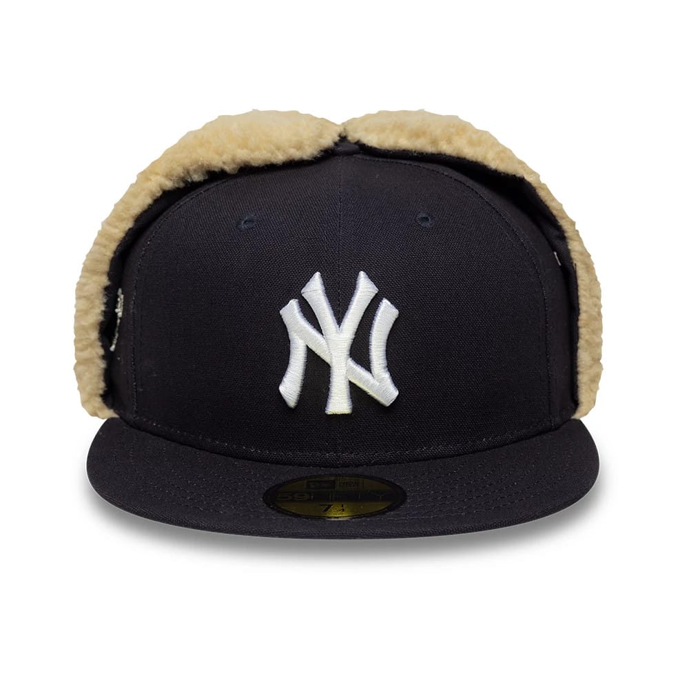 New Era miesten lippis Dogear 59FIFTY New York Yankees, tummansininen