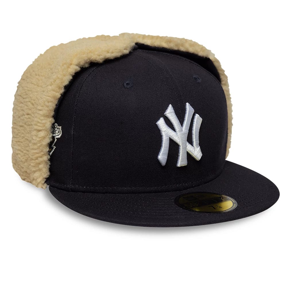 New Era miesten lippis Dogear 59FIFTY New York Yankees, tummansininen