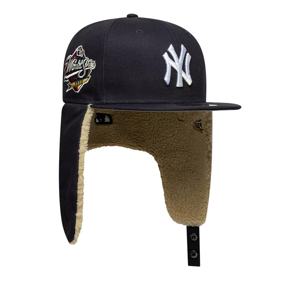 New Era miesten lippis Dogear 59FIFTY New York Yankees, tummansininen