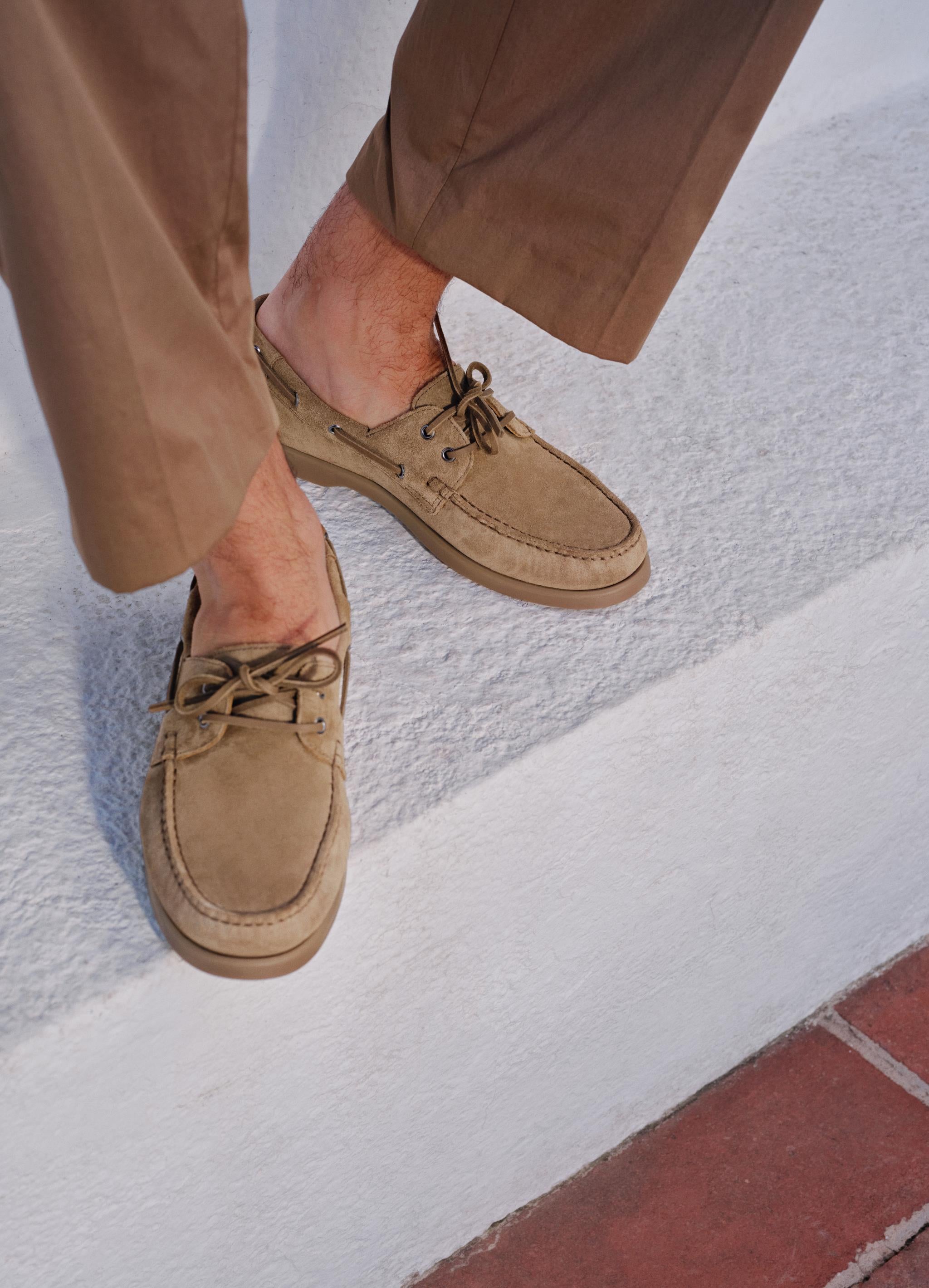 Vagabond miesten purjehduskengät Loui M, vaalea beige