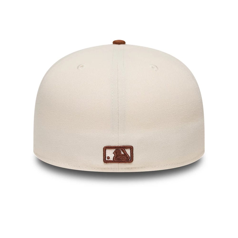 New Era miesten lippis League Essential 59FIFTY, konjakinruskea