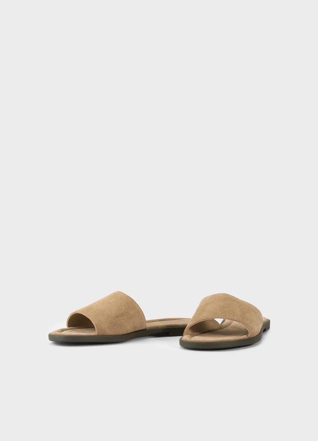 Vagabond naisten sandaalit Zaida Suede, vaalea beige