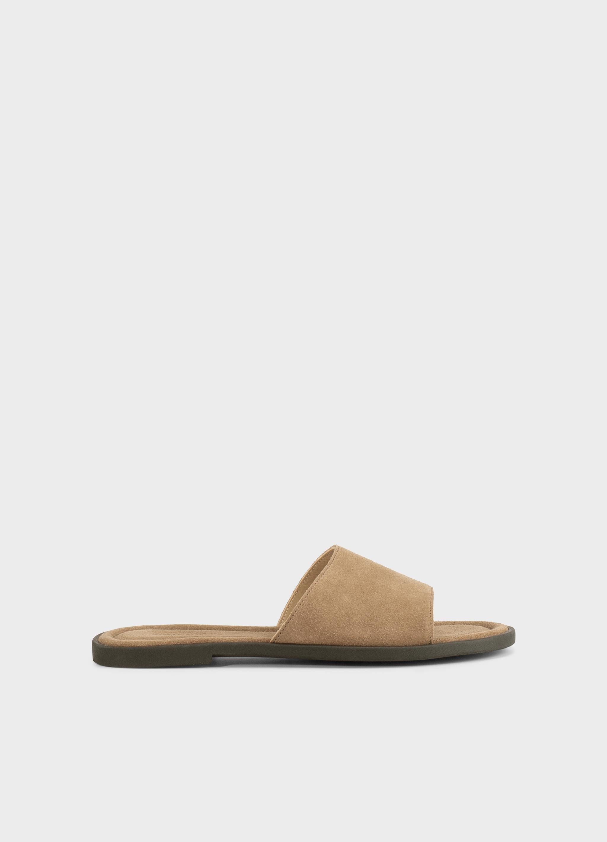 Vagabond naisten sandaalit Zaida Suede, vaalea beige