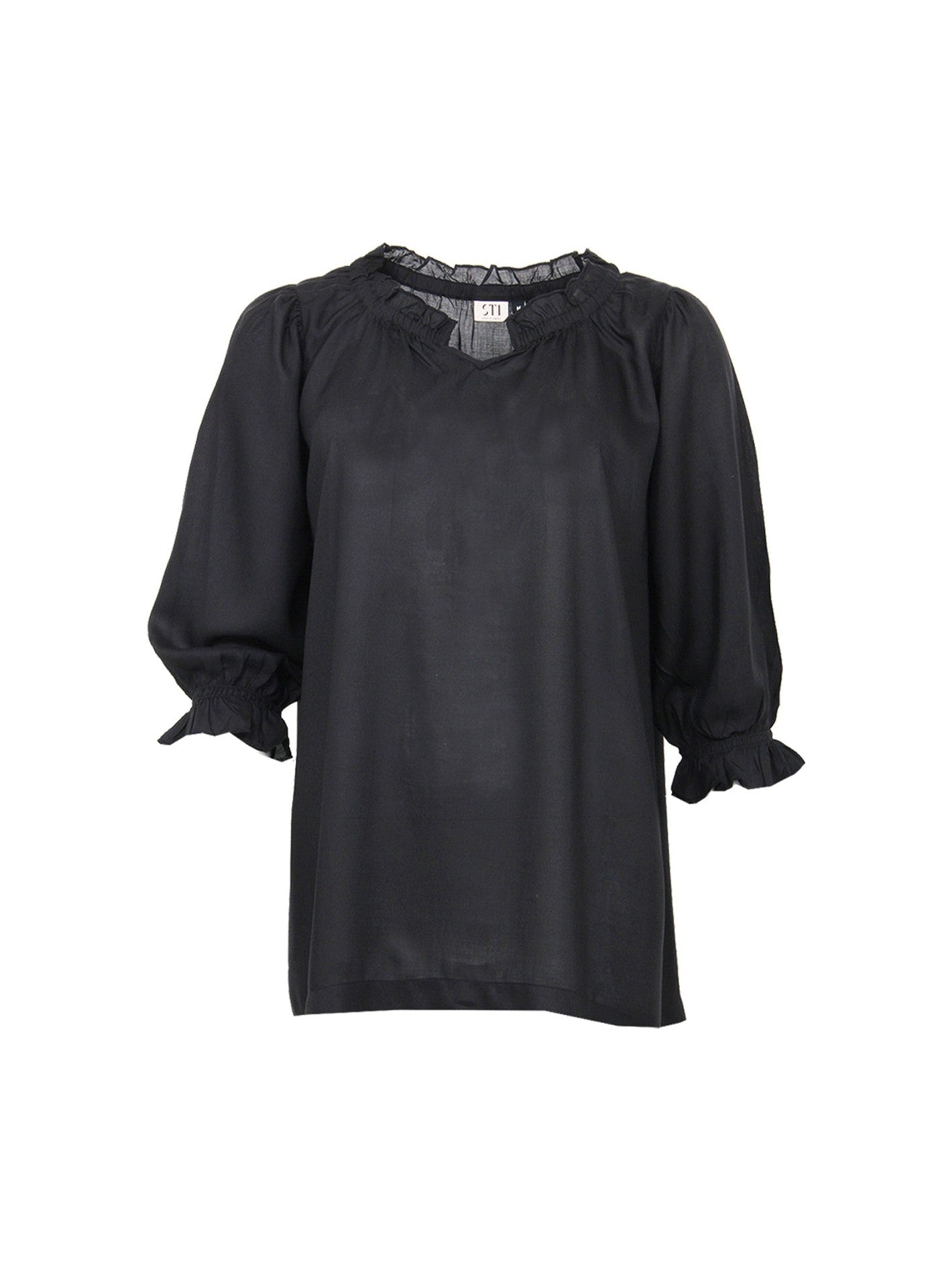 S.T.I naisten pusero Kiare Blouse, musta