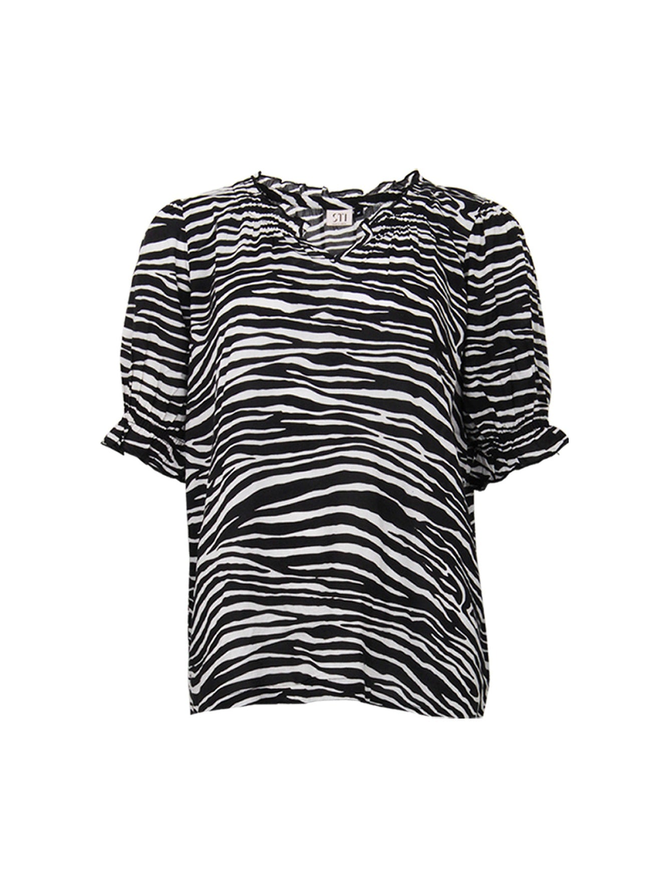 S.T.I naisten pusero Karla, musta kuosi