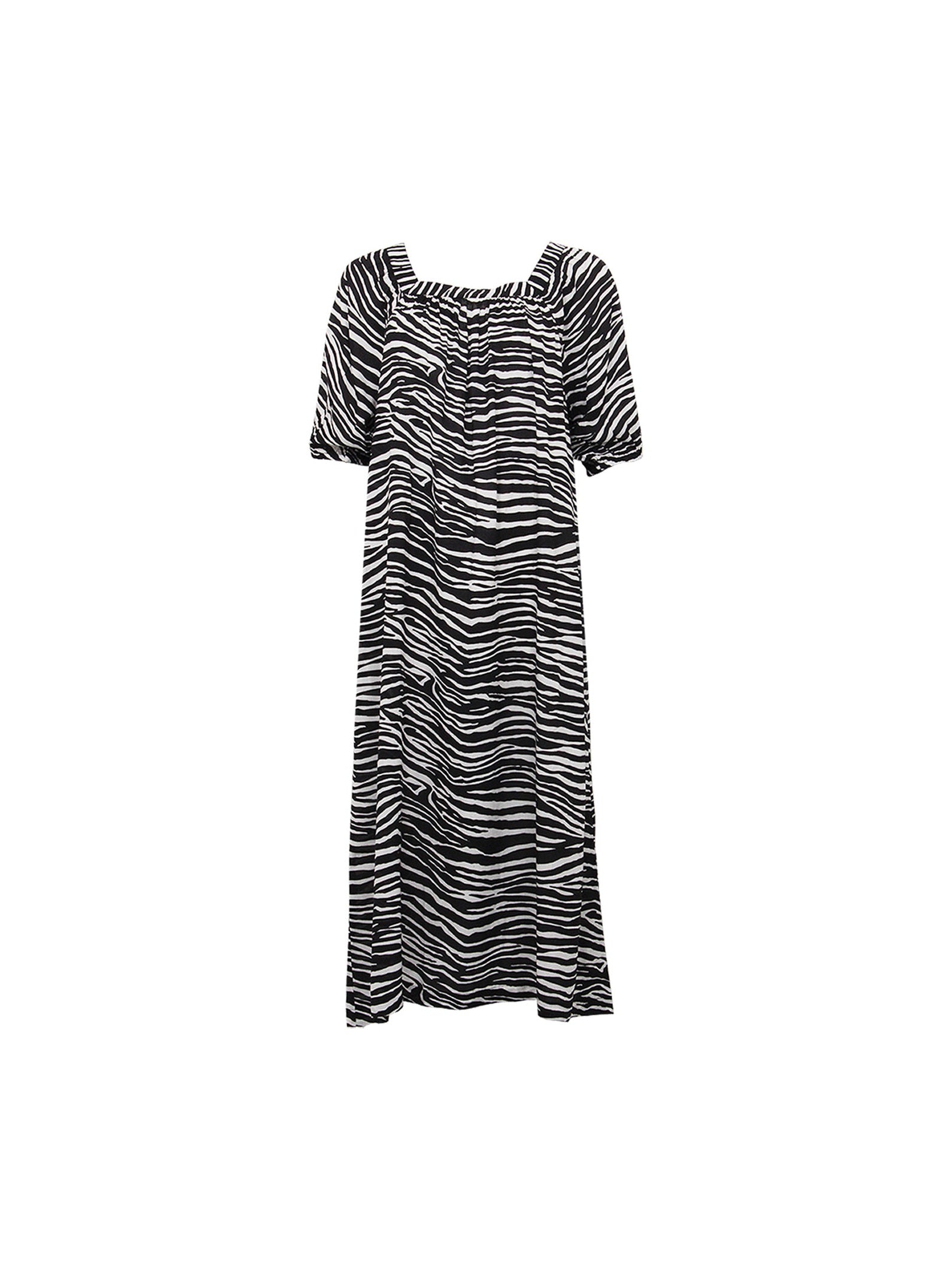 S.T.I mekko Cia Dress, musta kuosi