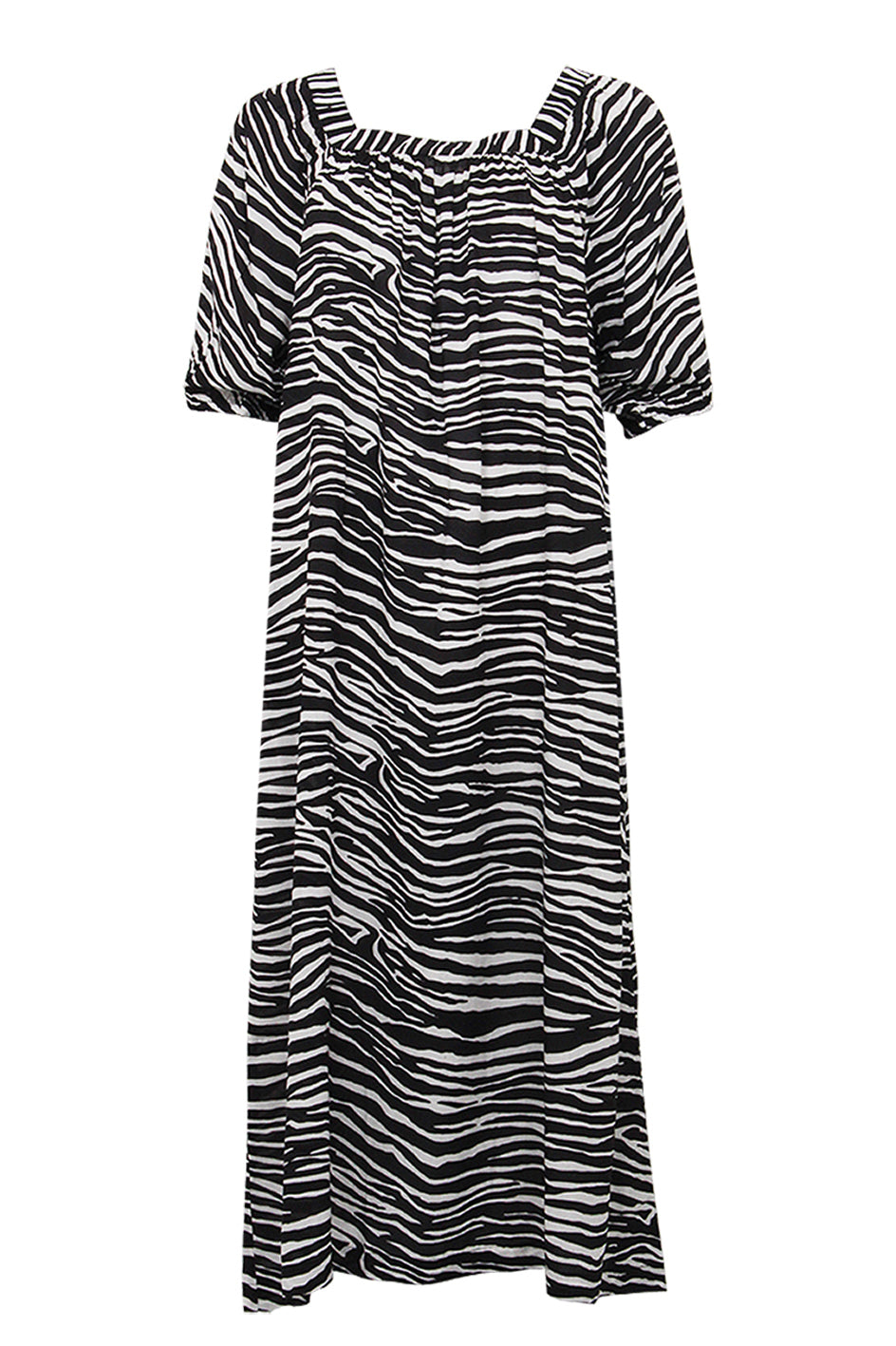 S.T.I mekko Cia Dress, musta kuosi