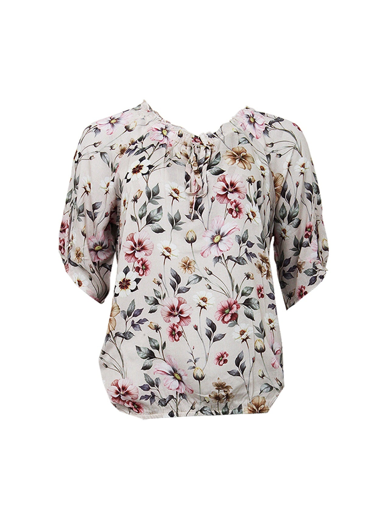 S.T.I naisten pusero Kady Blouse, vaaleapohjainen kuosi