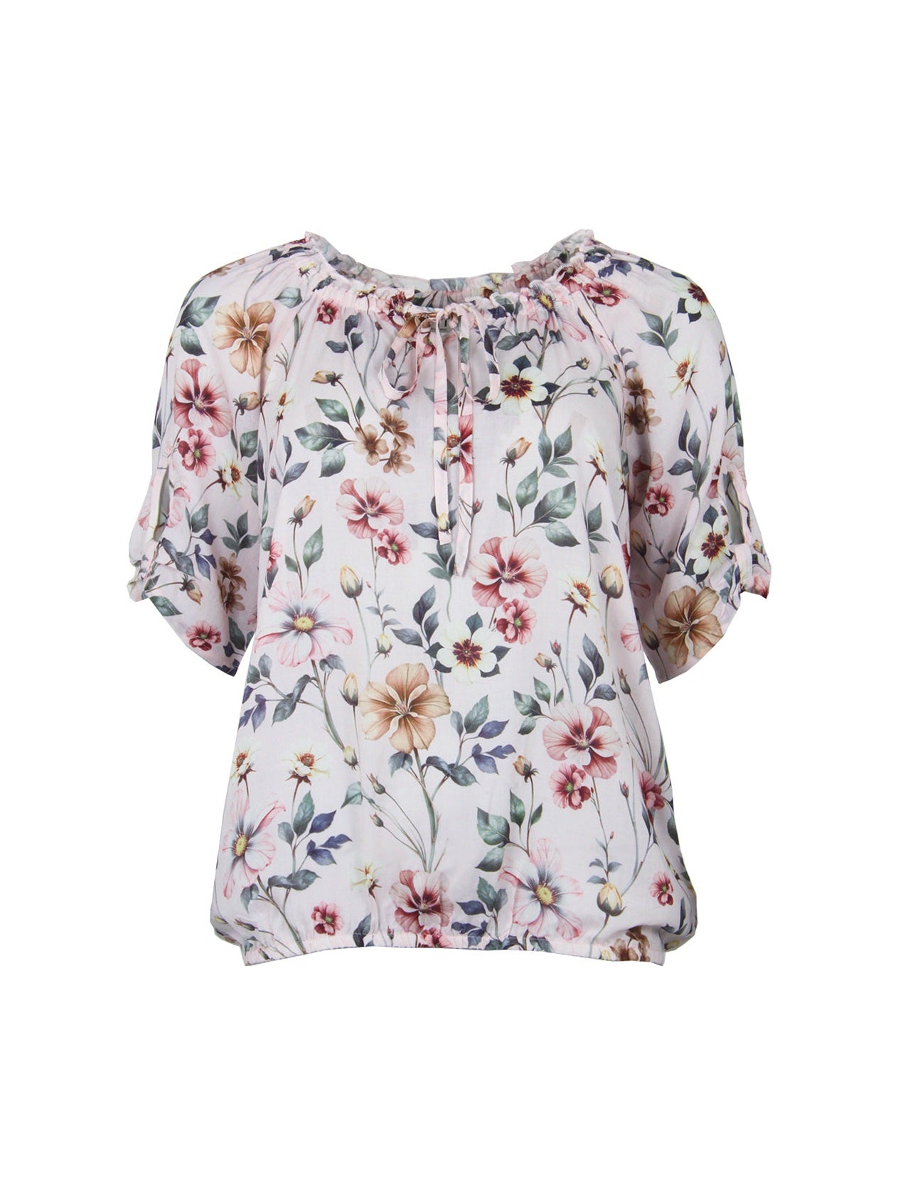 S.T.I naisten pusero Kady Blouse, vaaleanpunainen kuosi