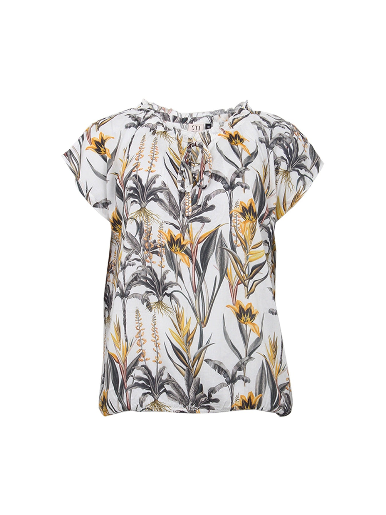S.T.I naisten pusero Karmel Blouse, monivärinen kuosi