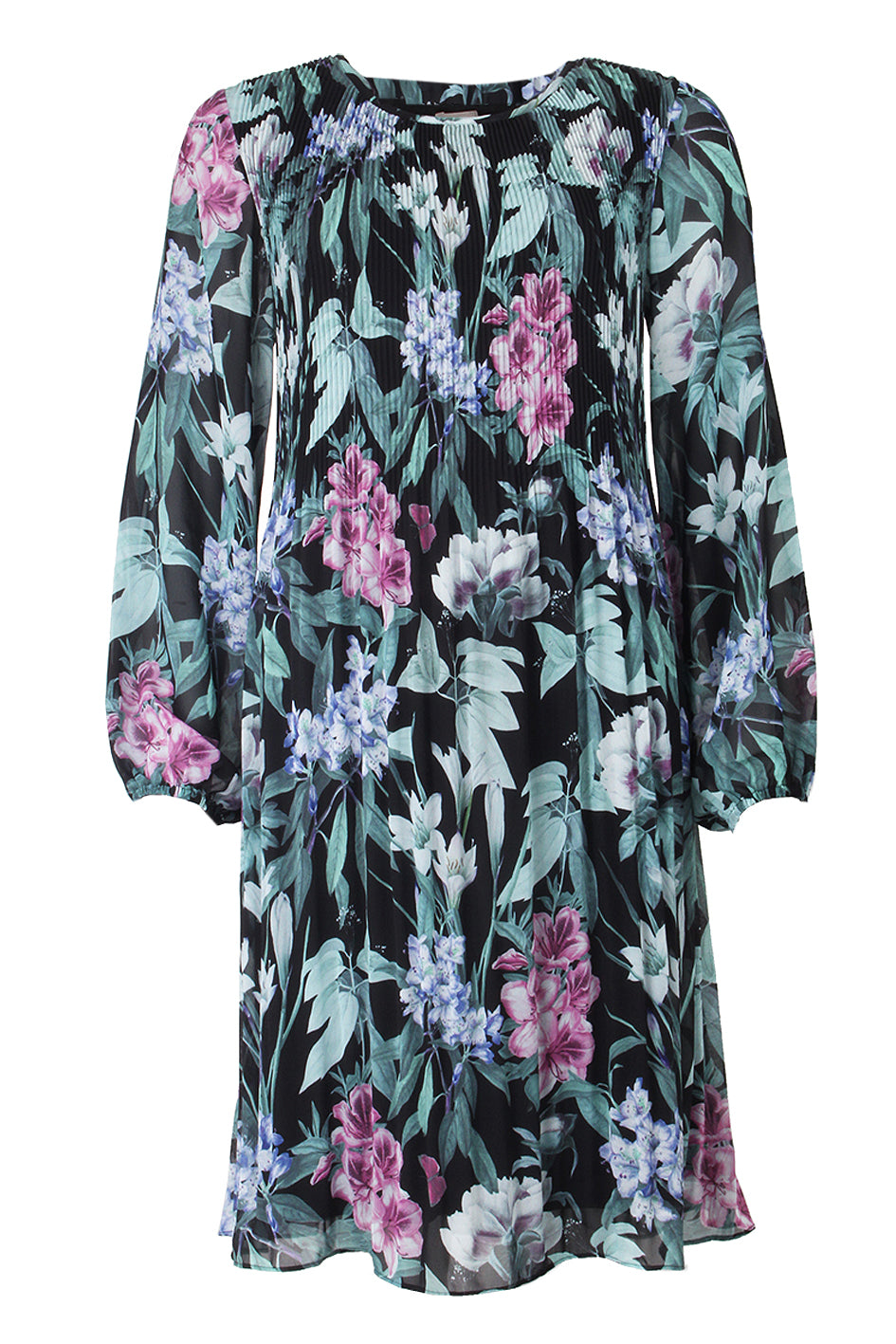 S.T.I mekko Kandriina Dress, musta kuosi