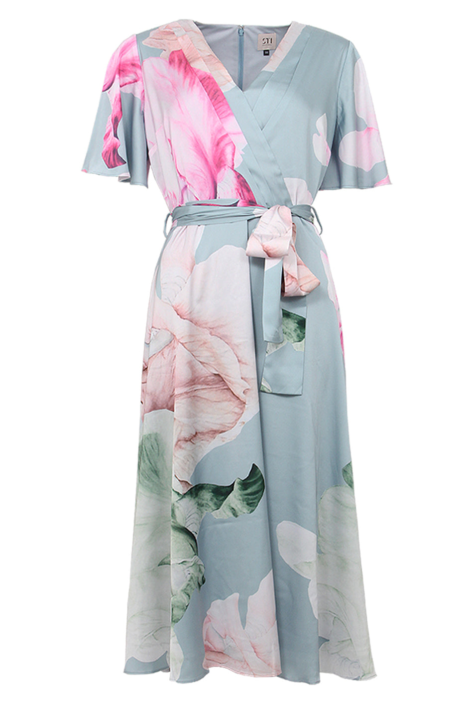 S.T.I mekko Cendra Print Dress, vihreä kuosi