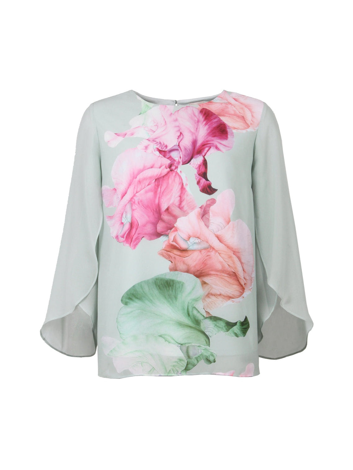 S.T.I naisten pusero Karly Blouse, vihreä kuosi