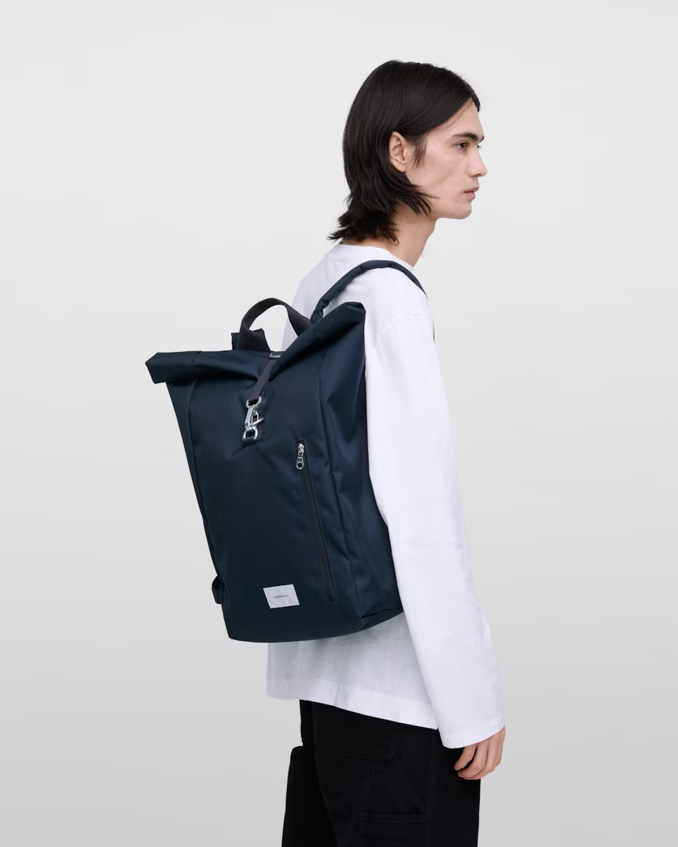 GROUND Rolltop Backpack L TUMMANSININEN