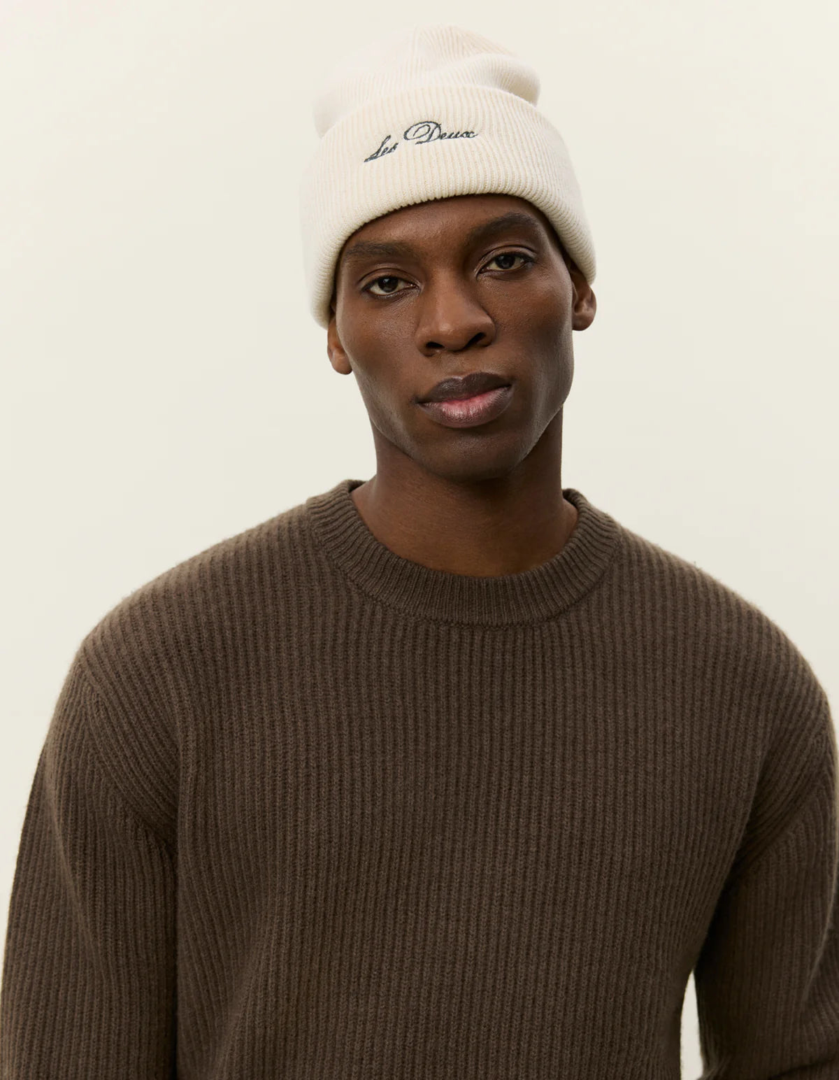 Eddie Wool Rib Crewneck Knit KESKIRUSKEA