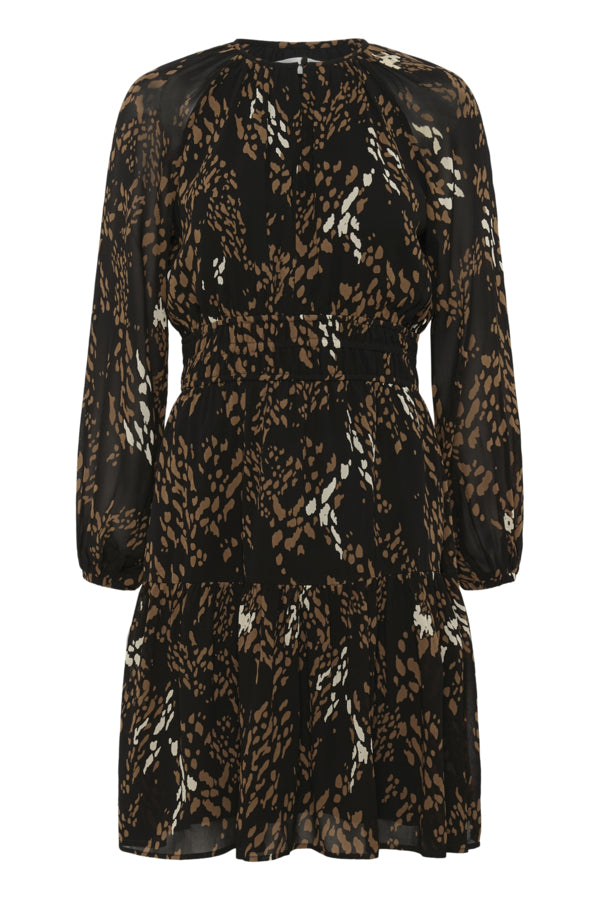 AVERIEIW SHORT DRESS Leonora Black