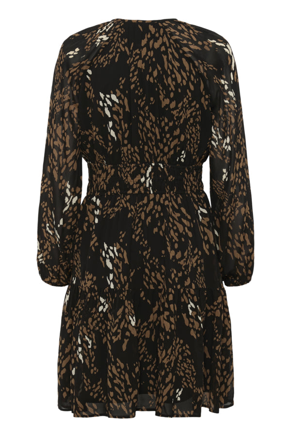 AVERIEIW SHORT DRESS Leonora Black