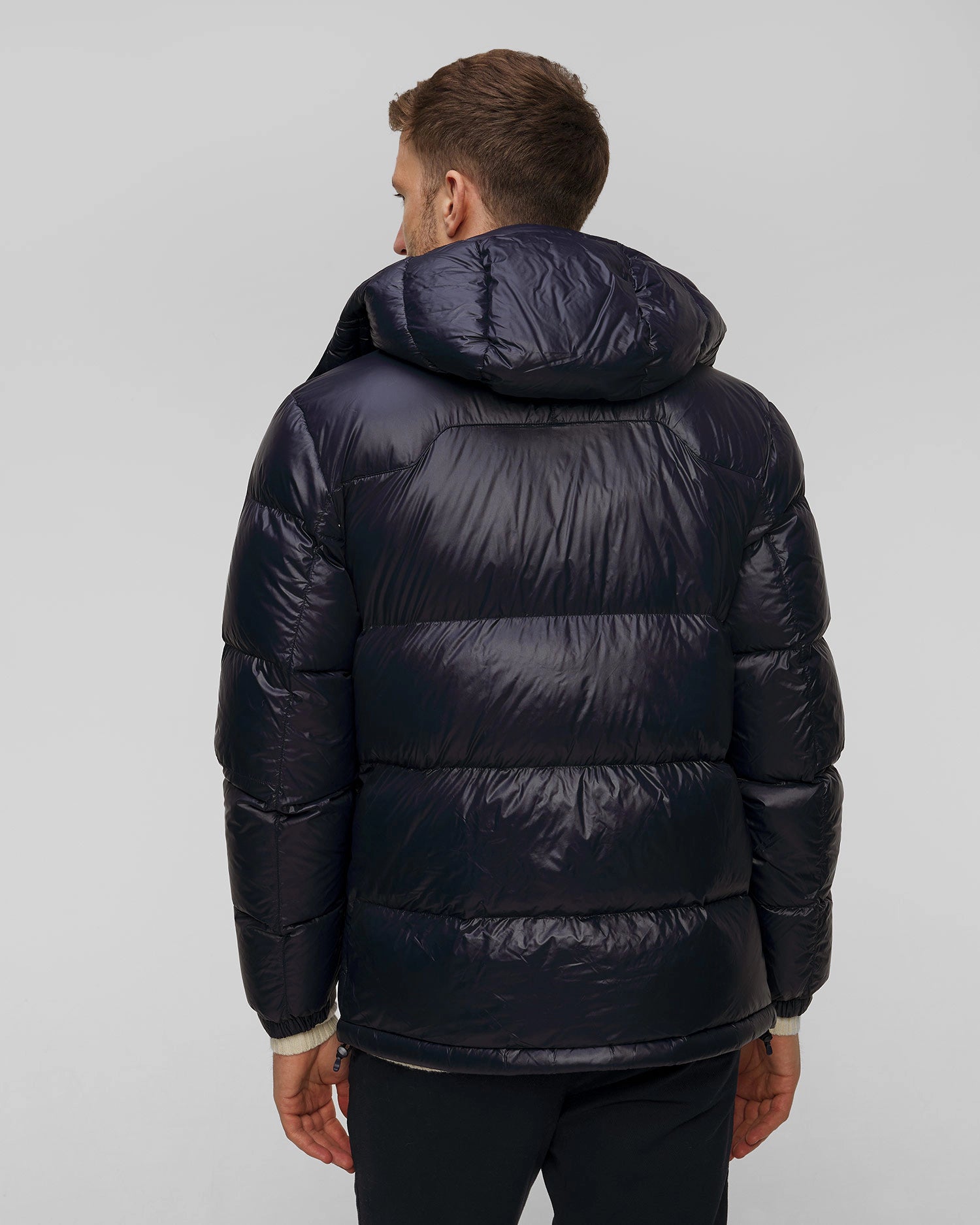 Polo Ralph Lauren Miesten Untuvatakki The Gorham Glossed Down Jacket, tummansininen