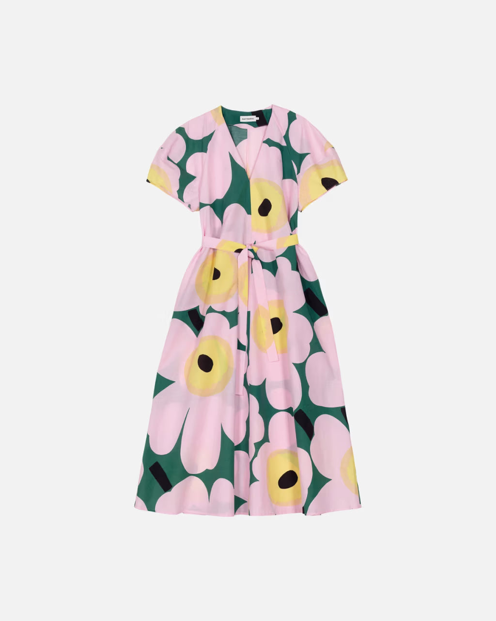 Marimekko mekko Kaffet Unikko, monivärinen kuosi