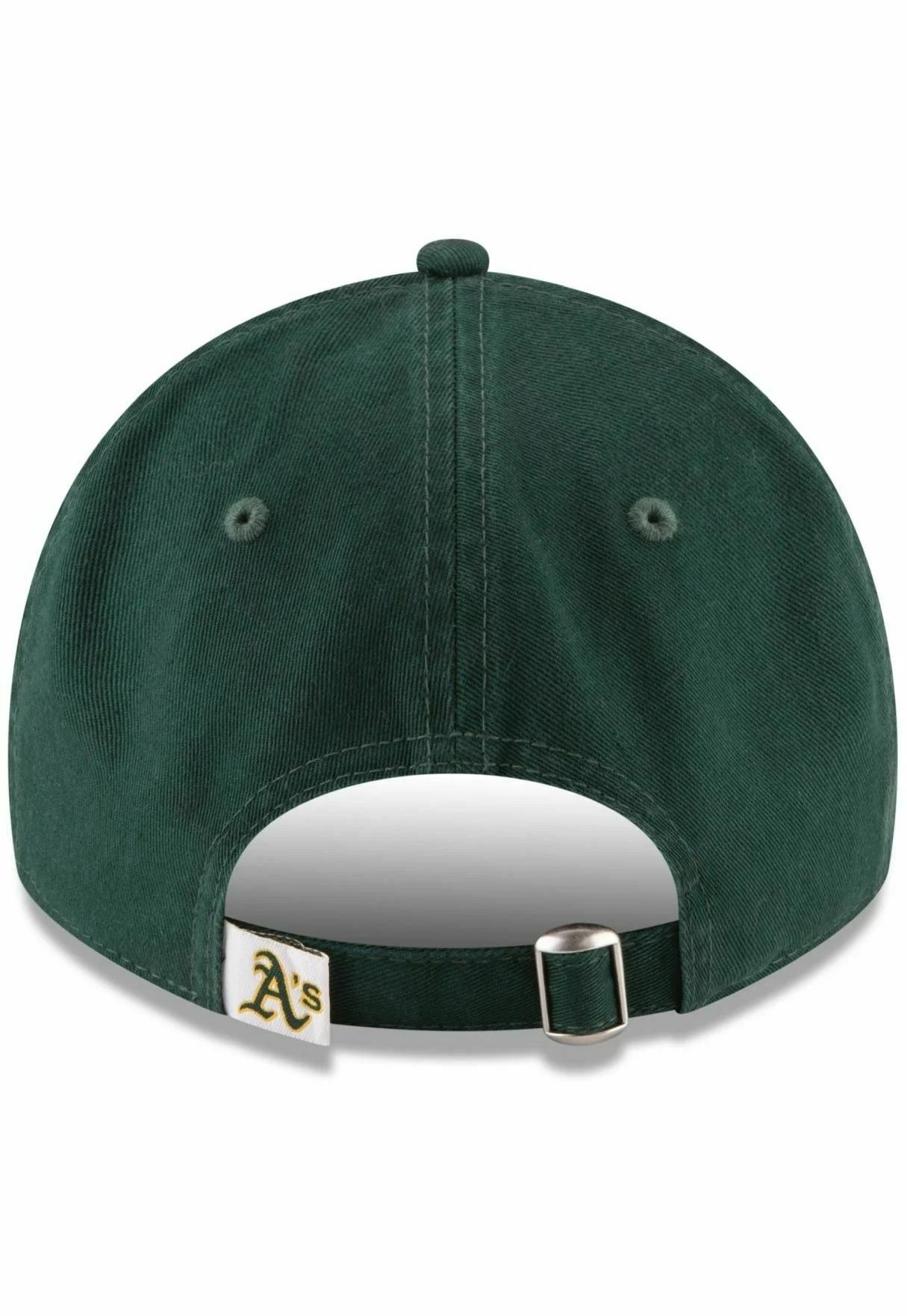 New Era unisex lippis 9TWENTY Oakland Athletics Core Classic, tummanvihreä
