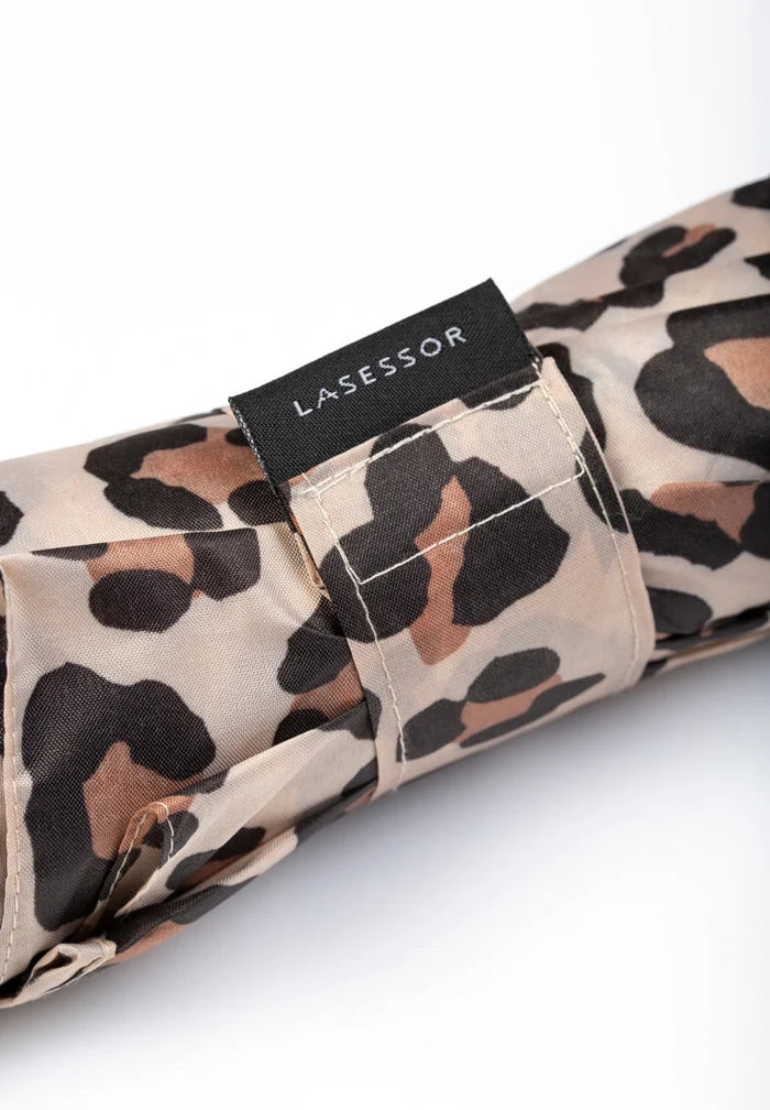 L'Asessor sateenvarjo Pisara, beige/pantteri