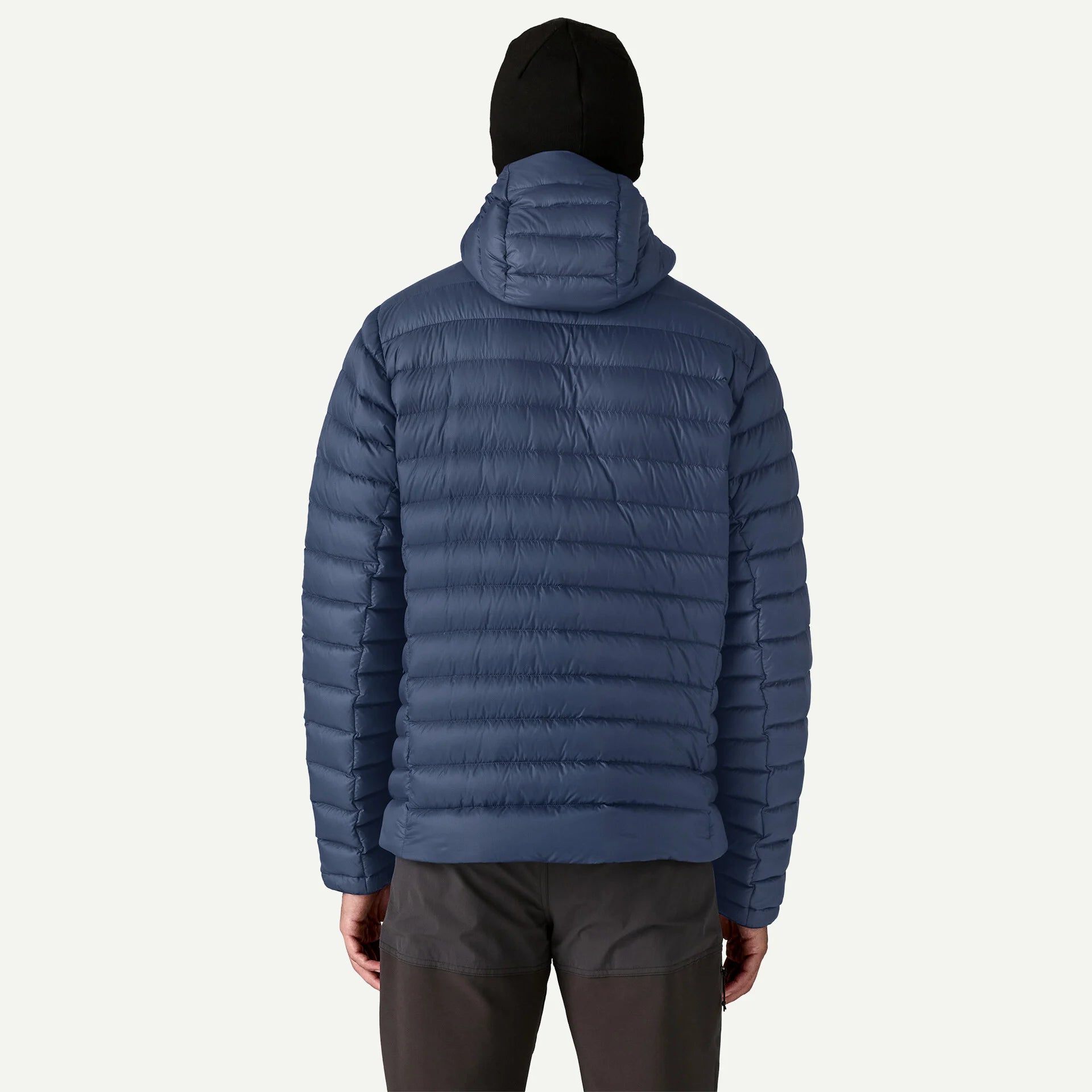 Patagonia miesten untuvatakki Down Sweater Hoody, tummansininen