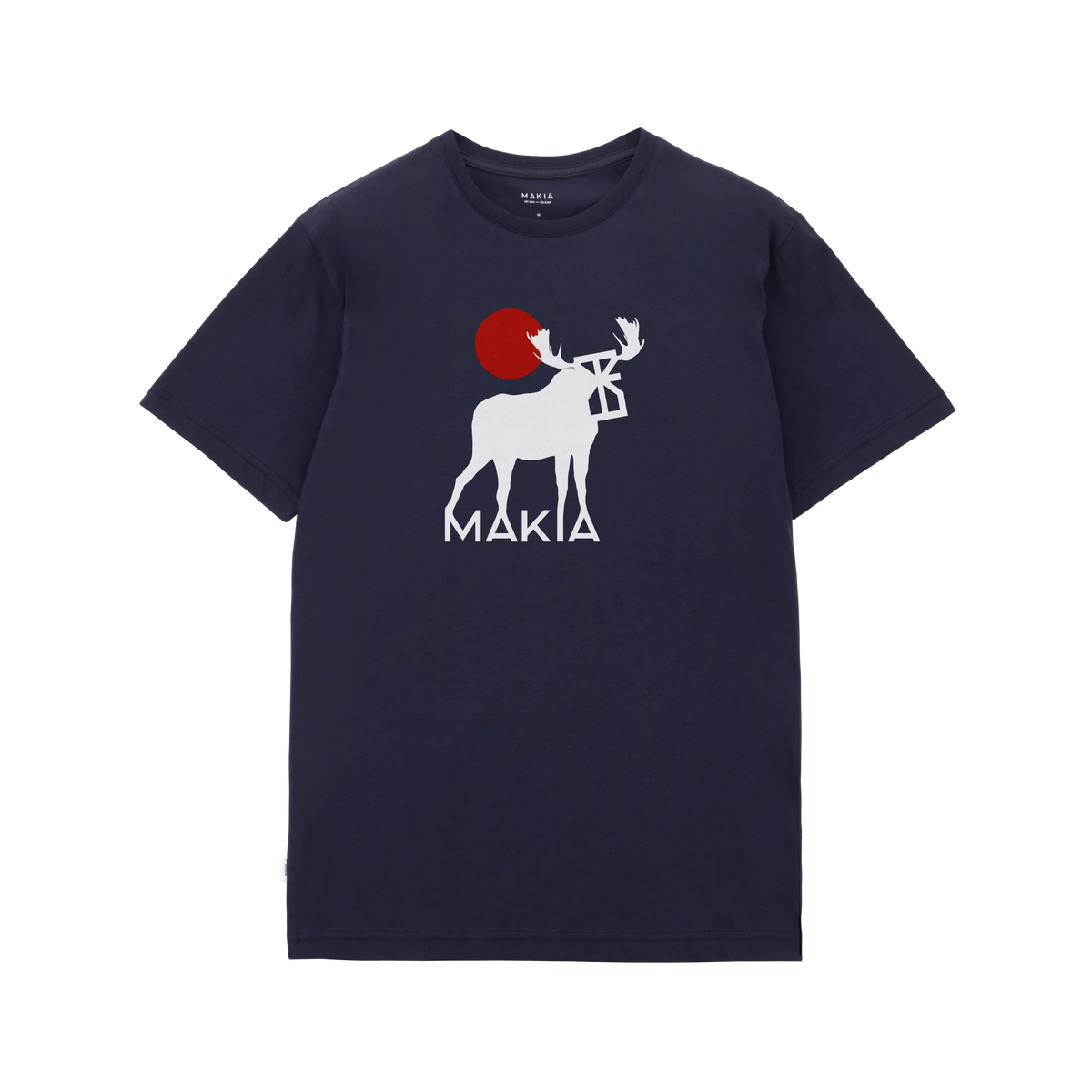 Makia miesten T-paita Taste of Finland T-Shirt, tummansininen