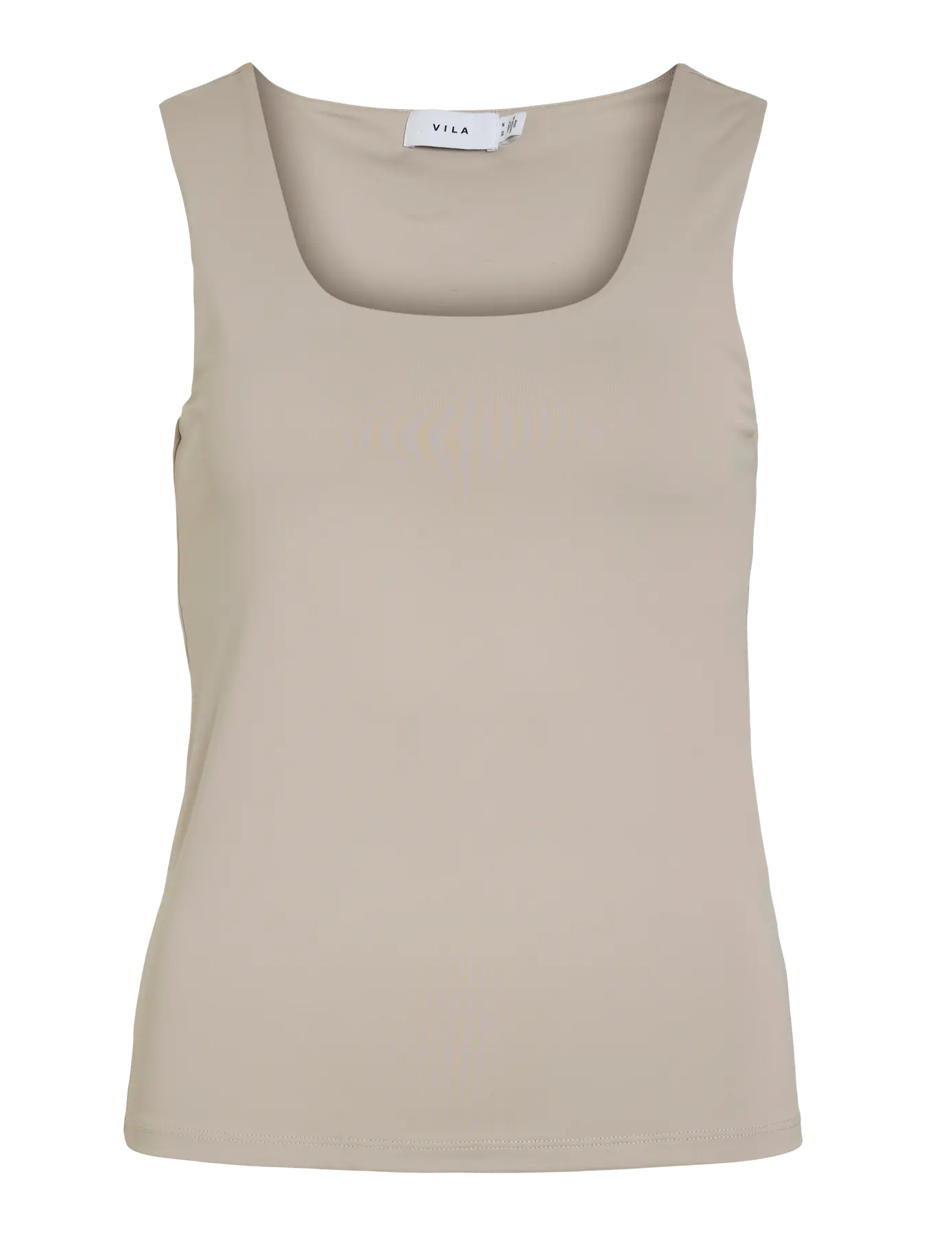 VIKENZA U-NECK S/L TANK TOP REV - NOOS Silver Gray