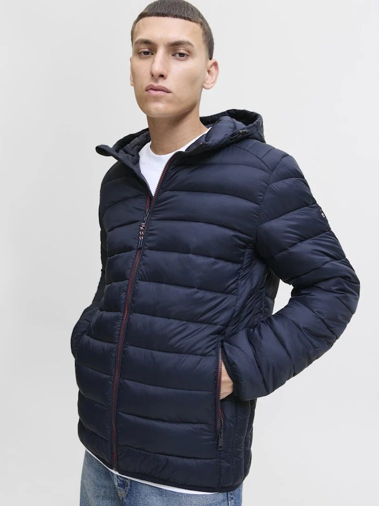 JJEBRADLEY LIGHT PUFFER HOOD NOOS Sky Captain