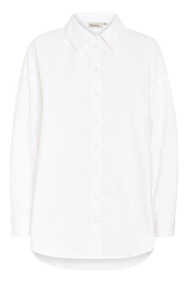 THE BOXY SHIRT VALKOINEN