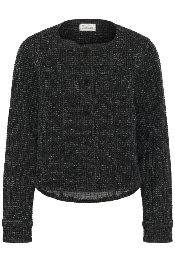 My Essential Wardrobe Esme 178 Short Jacket, musta