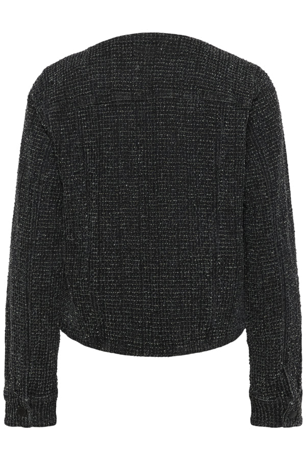 My Essential Wardrobe Esme 178 Short Jacket, musta