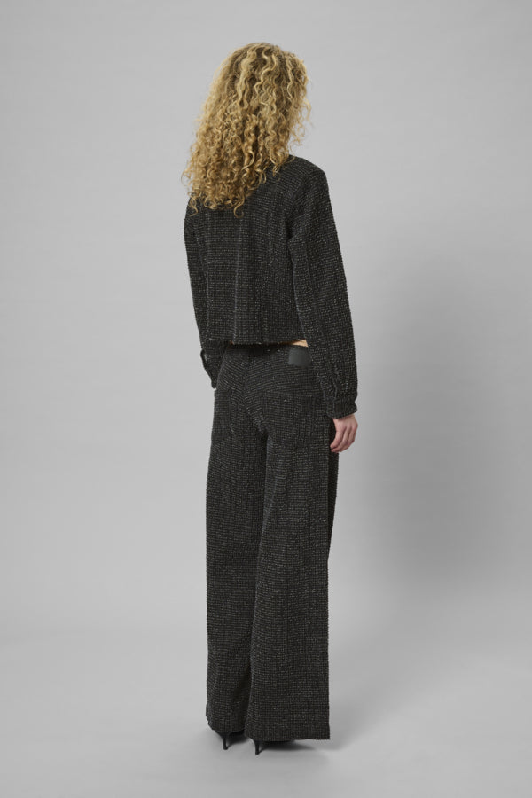 My Essential Wardrobe Esme 178 Short Jacket, musta