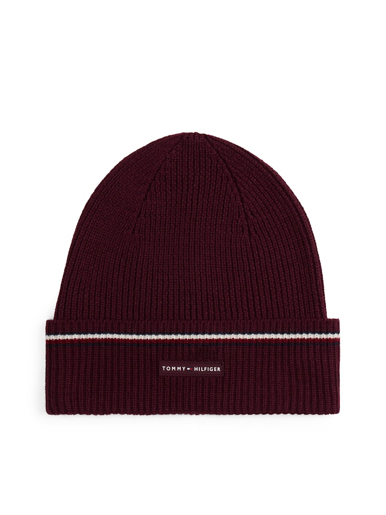 TH RWB BEANIE VIININPUNAINEN