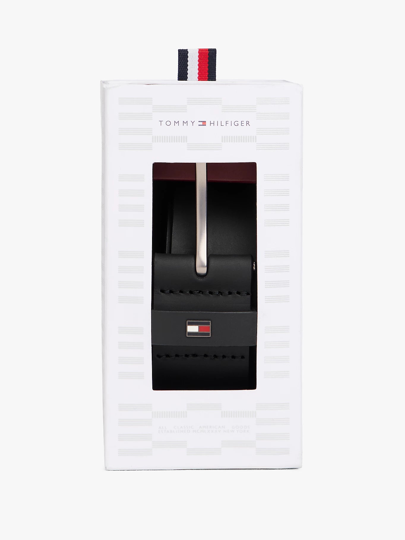 Tommy Hilfiger miesten vyö DENTON 4.0 GB, musta