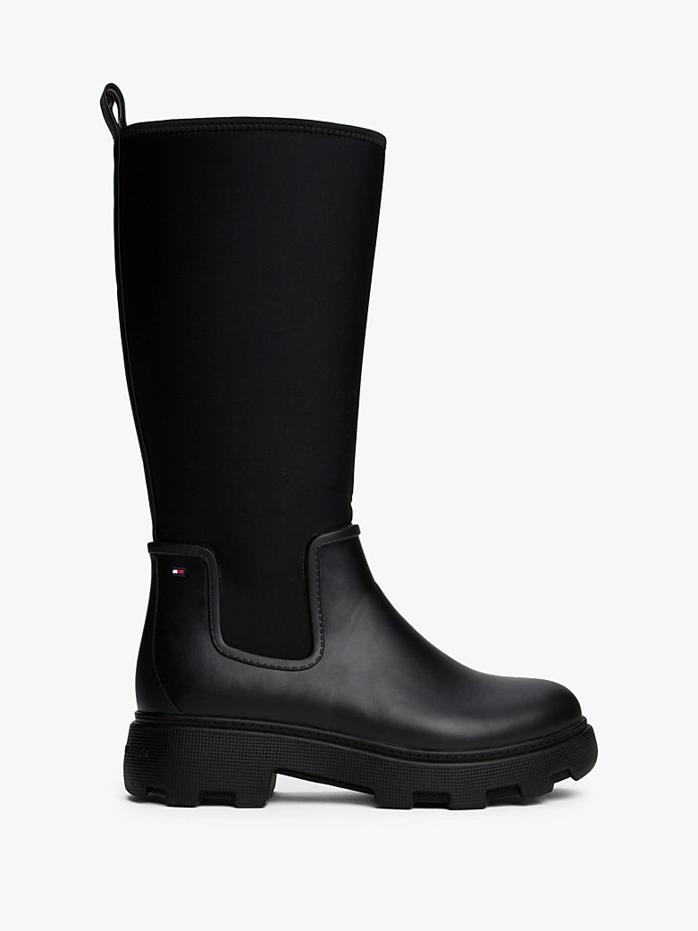 FLAG LONG RAINBOOT WARM LINING MUSTA